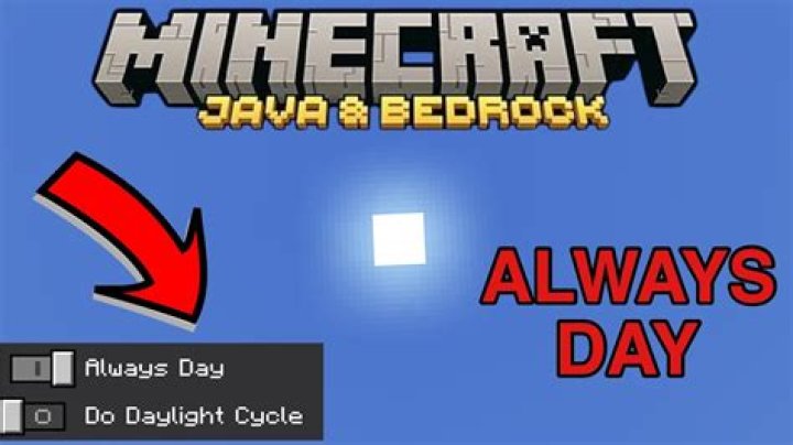 How do I disable the daylight cycle?