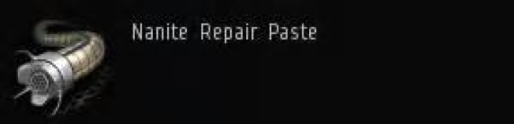 How does nanite repair paste work?