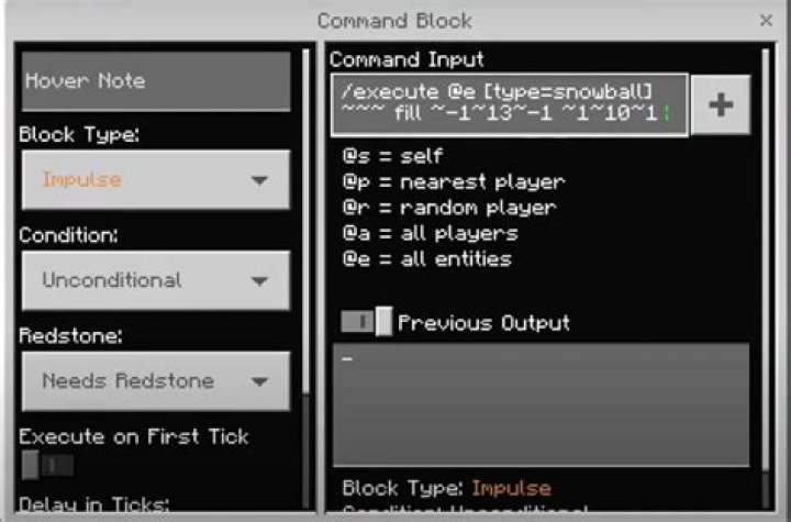 How to use a command block to lock/unlock doors?