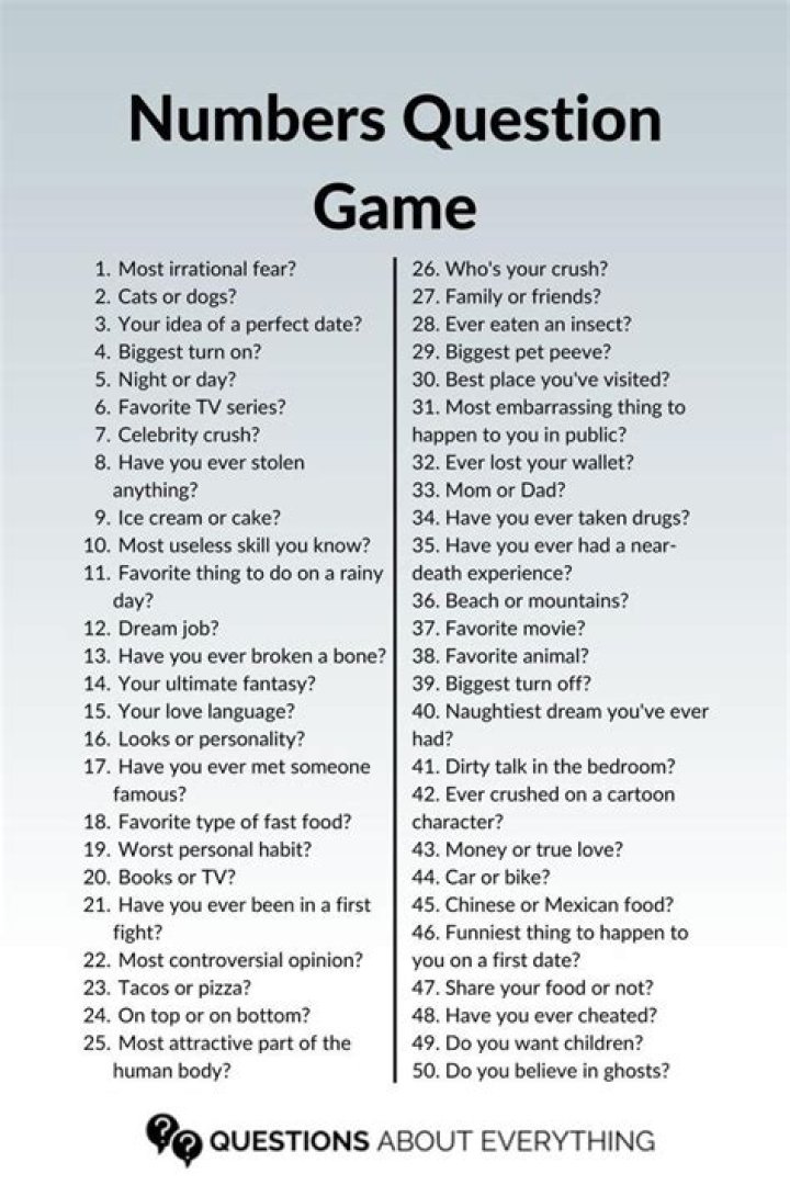 Is there any purpose to the three questions asked when making a new game?