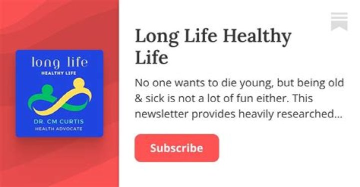 Long Life Healthy Life | Substack