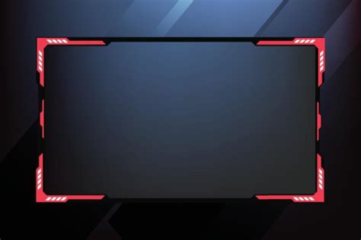 Red border/frame around screen